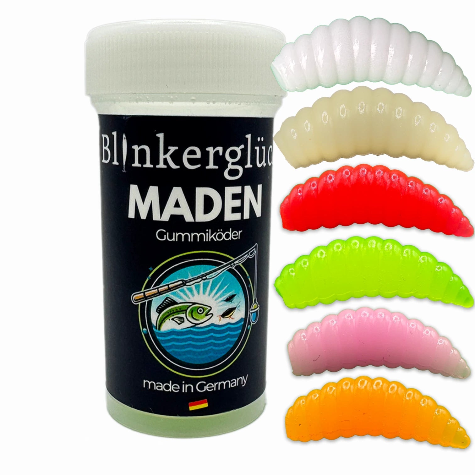 Kunstmaden 4 cm 12 Stück in Dose – verschiedene Aromen