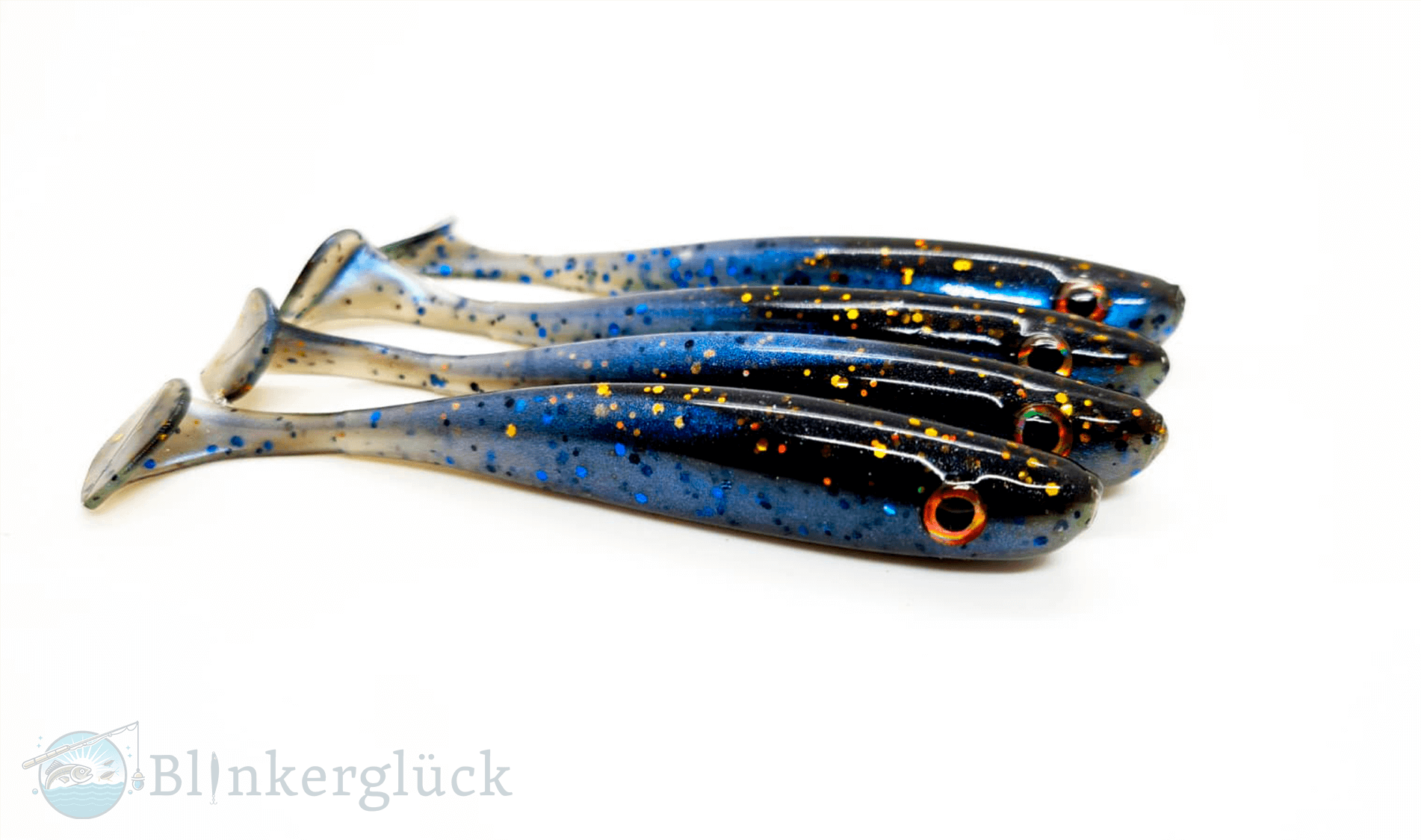 Blinkerglück Glücksjäger – Baitfish Shad (7,5 cm | 10 cm | 12,5 cm)