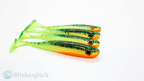 Blinkerglück Glücksjäger – Fire Tiger Shad (7,5 cm | 10 cm | 12,5 cm)