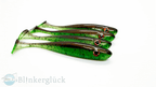 Blinkerglück Glücksjäger – Green Pumpkin Shad (7,5 cm | 10 cm | 12,5 cm)