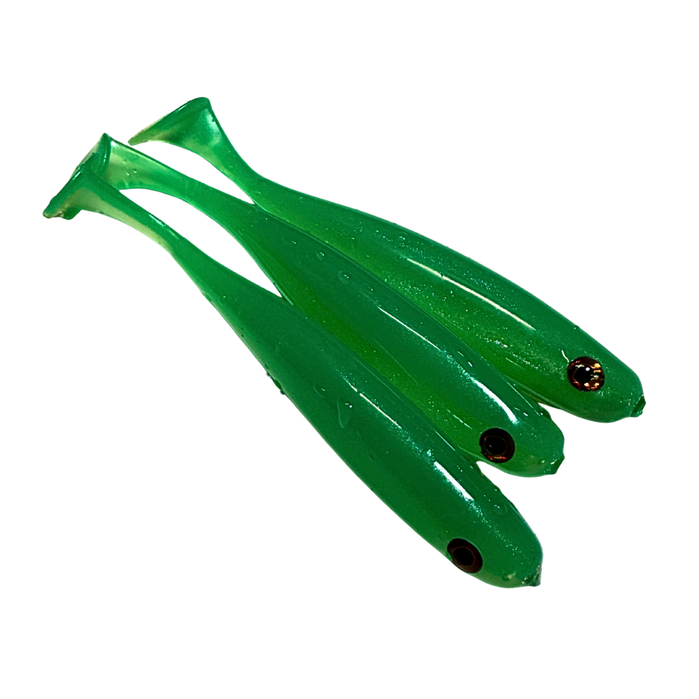 Glücksjäger – Grünling Shad (10cm | 12,5 cm)