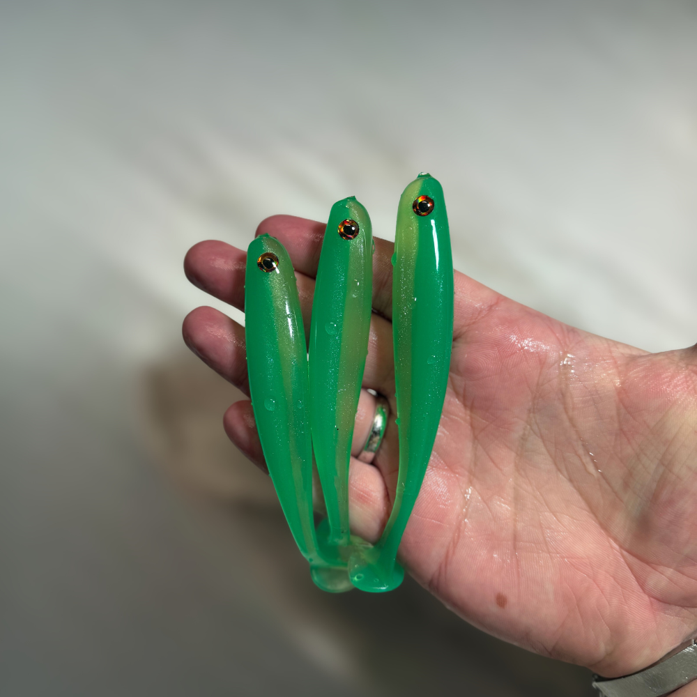 Glücksjäger – Grünling Shad (10cm | 12,5 cm)