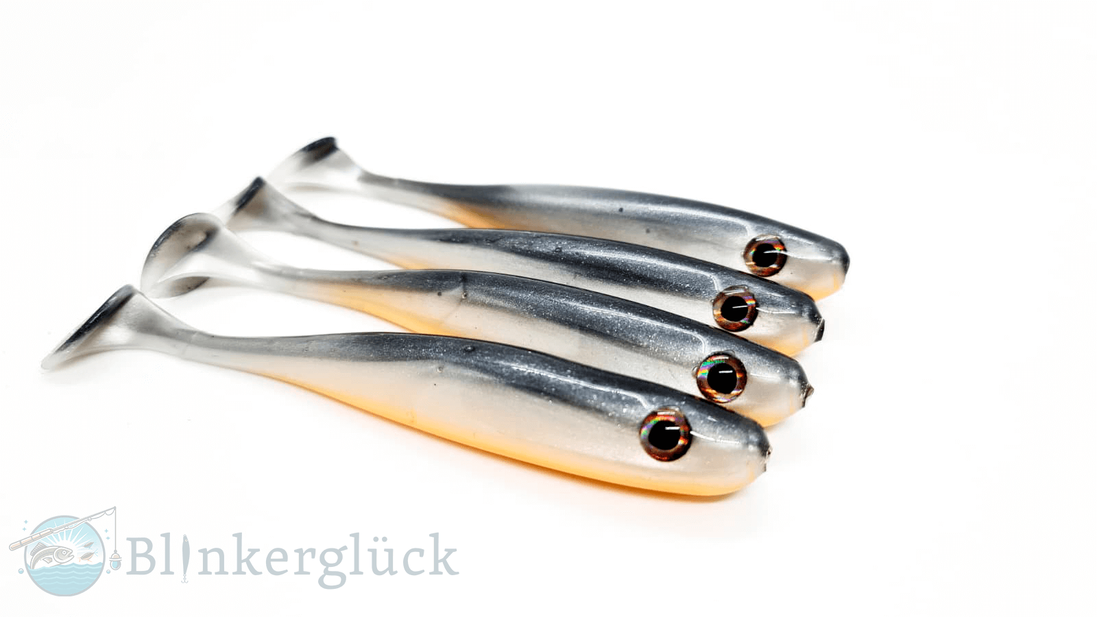 Blinkerglück Glücksjäger – Hot Olive Shad (7,5 cm | 10 cm | 12,5 cm)