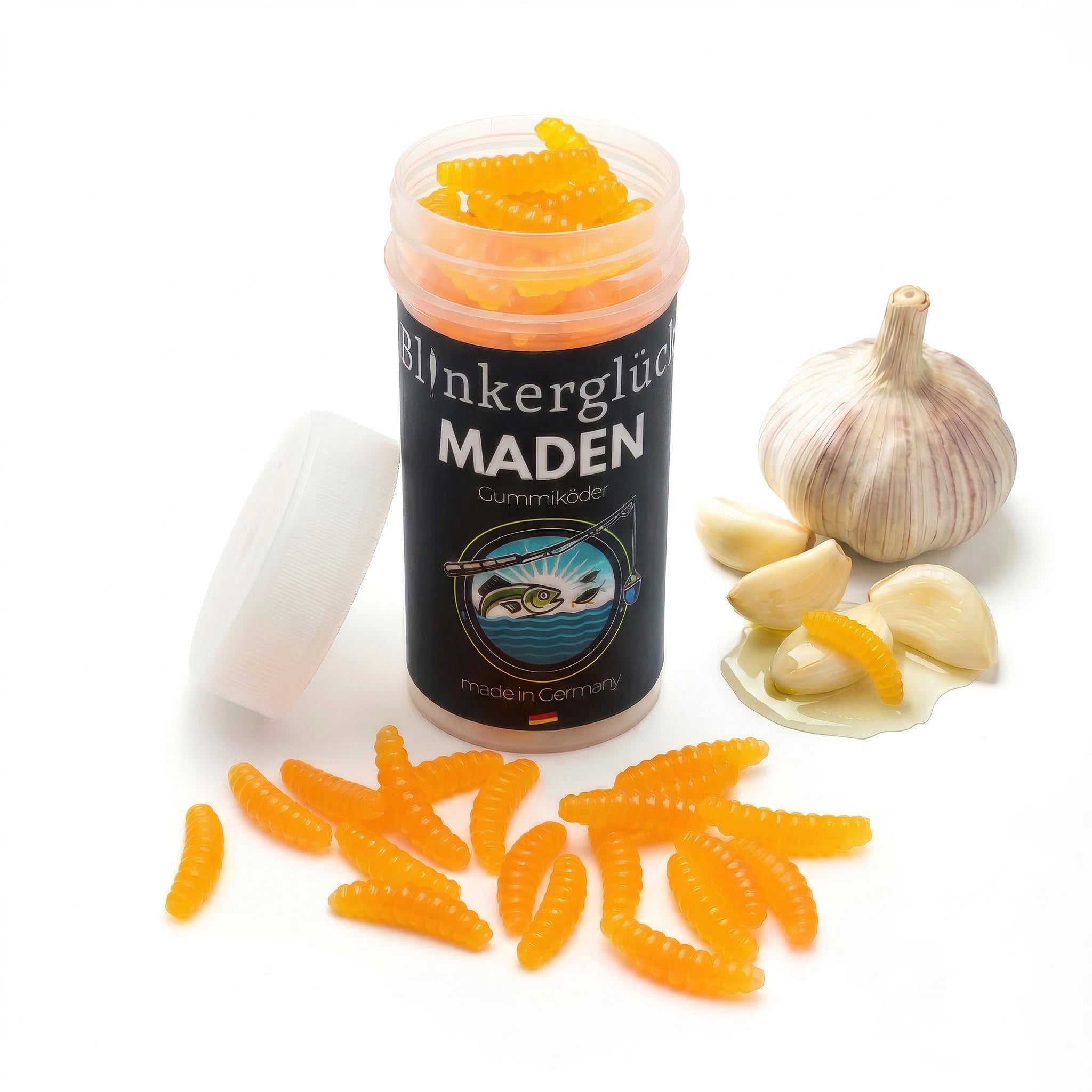 Kunstmaden 2 cm 50 Stück in Dose – verschiedene Aromen