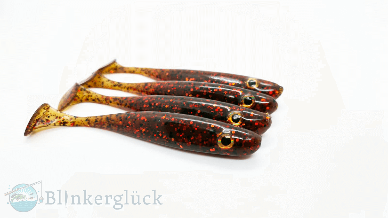 Blinkerglück Glücksjäger – Motoroil Shad (7,5 cm | 10 cm | 12,5 cm)