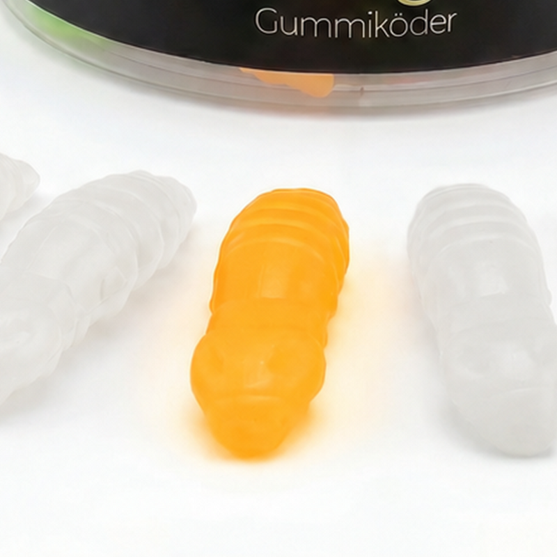 Laden Sie das Bild in Galerie -Viewer, Puppa 4,5 cm – Einzelfarbe "Orange UV" (PUC03)
