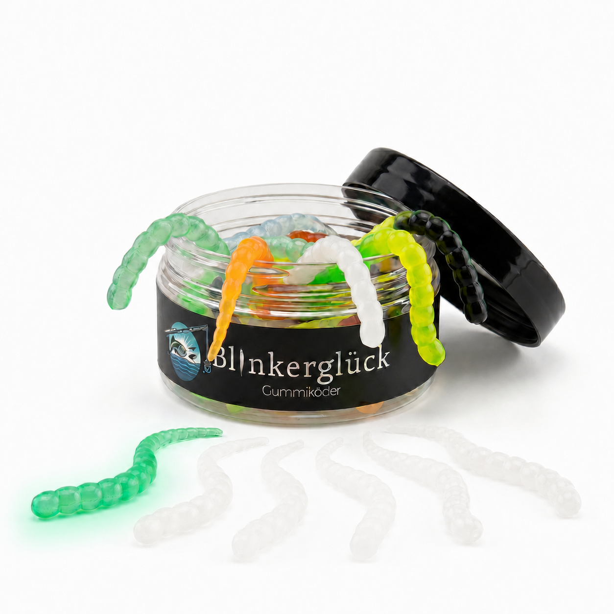 Segworm 8 cm – Einzelfarbe "Slimegreen" (SWC01)