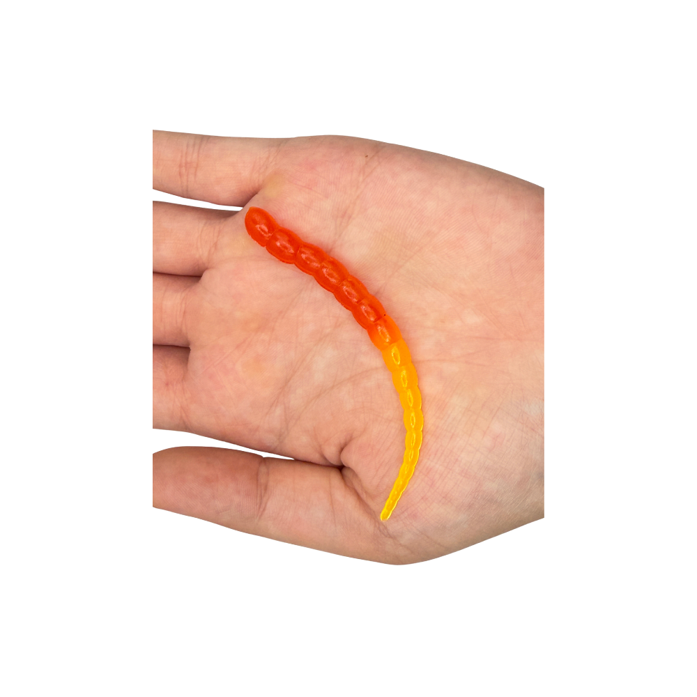 Segworm 8 cm – UV Orange (versch. Aromen)