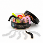 Segworm 8 cm – Einzelfarbe "Black" (SWC11)