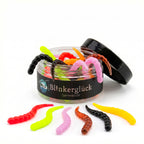 Segworm 8 cm – 12 Stück Farbmix 2 (SWM2)