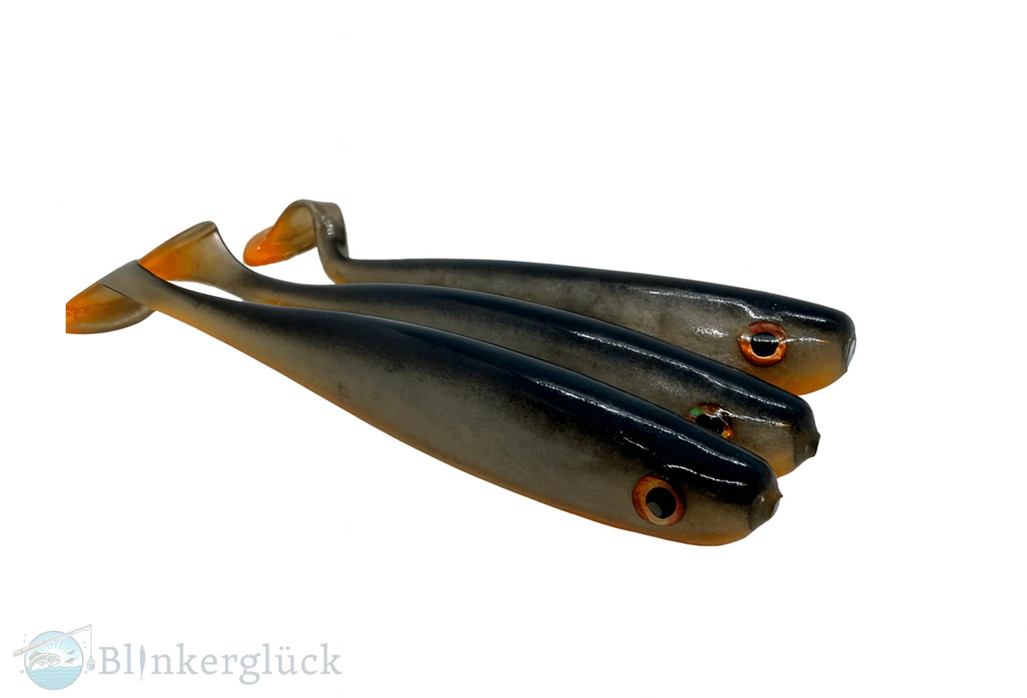 Blinkerglück Glücksjäger – Silver Star Shad (7,5 cm | 10 cm | 12,5 cm)