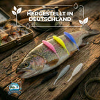 Troutworm 6 cm – Farbmix (FM1) in versch. Aromen
