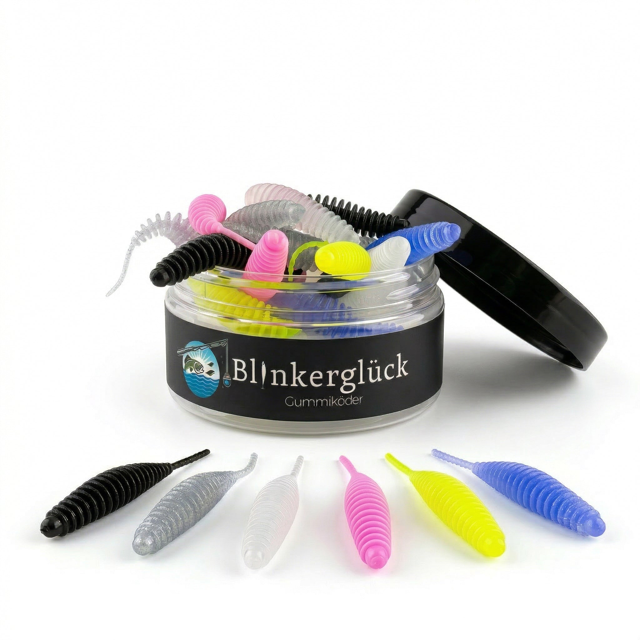 Troutworm 6 cm – Farbmix (FM1) in versch. Aromen
