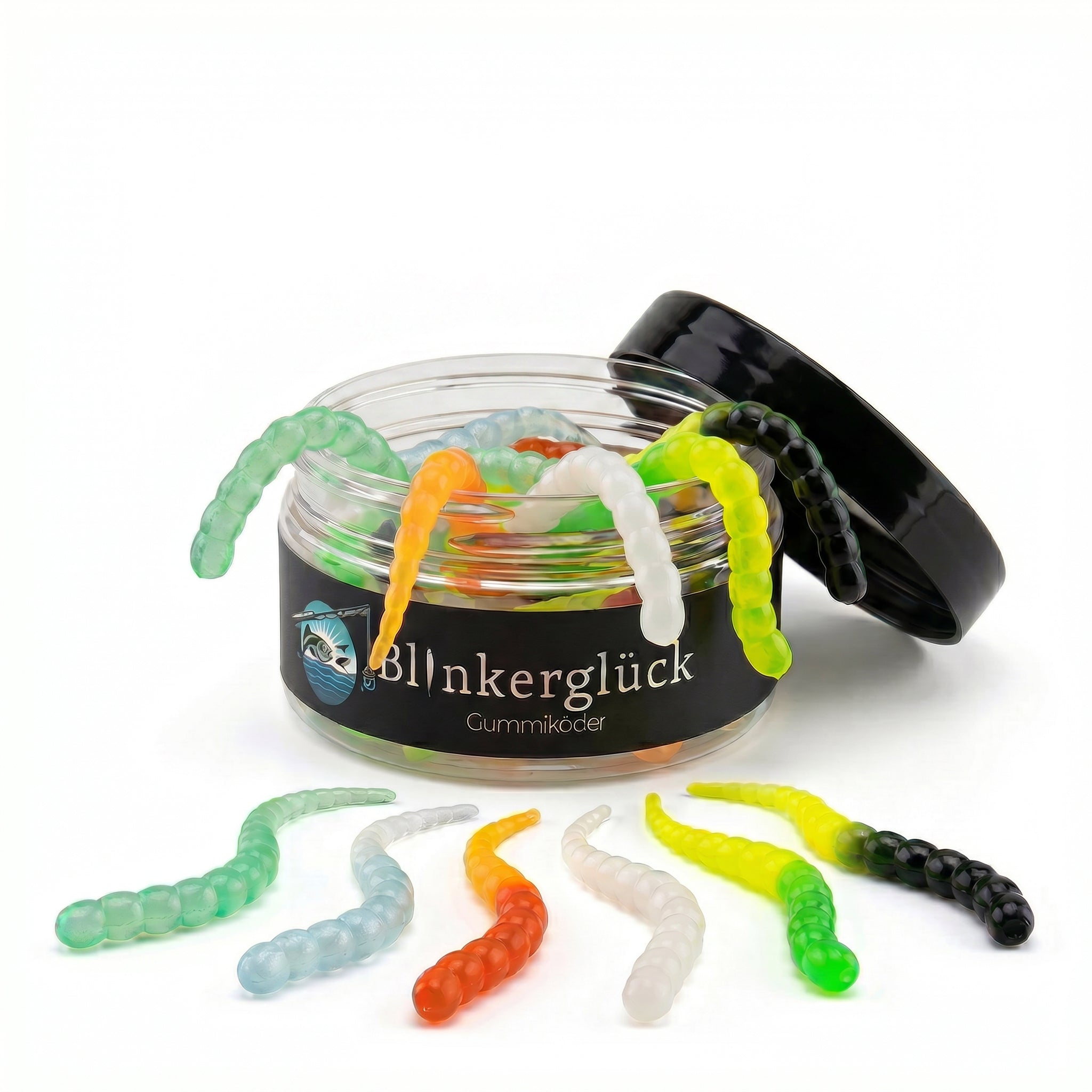 Segworm 8 cm – 12 Stück Farbmix 1 (SWM1)