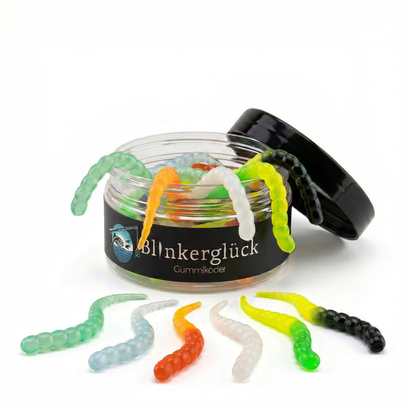 Laden Sie das Bild in Galerie -Viewer, Segworm 8 cm – 12 Stück Farbmix 1 (SWM1)
