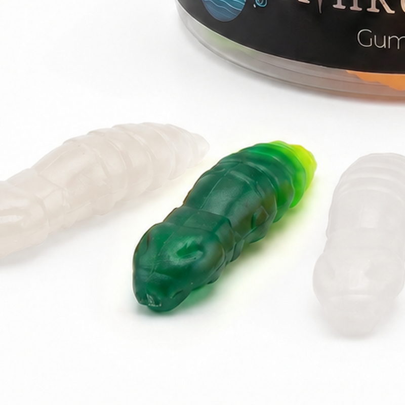 Laden Sie das Bild in Galerie -Viewer, Puppa 4,5 cm – Einzelfarbe "Emerald Chartreuse UV" (PUC02)
